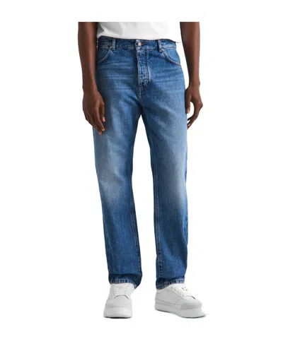 Givenchy Solid Color Jeans In Blue