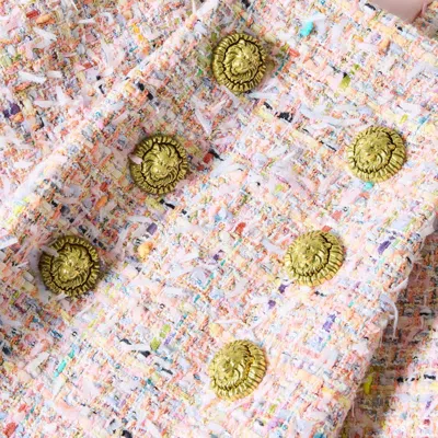 Balmain A-line Mini Skirt In Multi