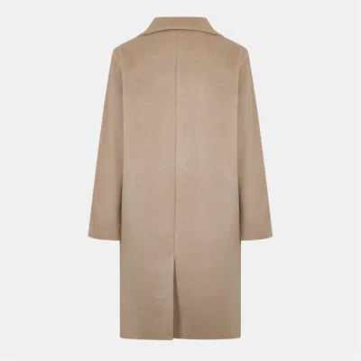 Weekend Max Mara Coat In Nude