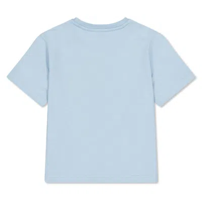 Burberry Simple T-shirt In Blue