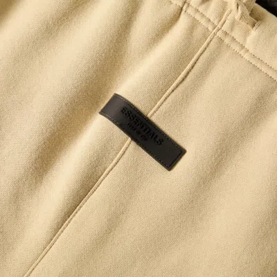 Essentials Drawstring Athletic Pants In Brown
