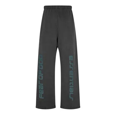 Essentials Logo Drawstring Sweatpants In Black
