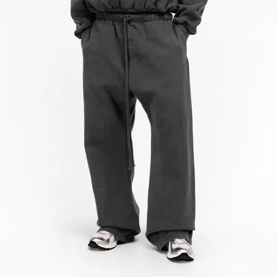 Essentials Logo Drawstring Sweatpants In Black