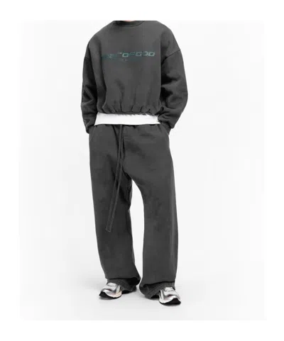 Essentials Logo Drawstring Sweatpants In Black