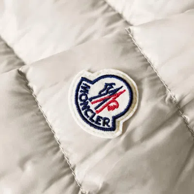 Moncler Short Down Jacket In White