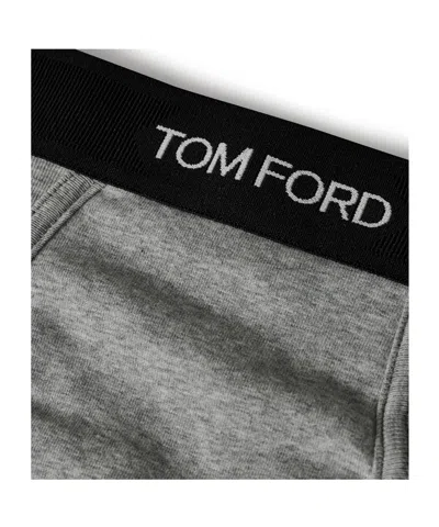 Tom Ford Minimalist Versatile Cotton Underwear In Gray