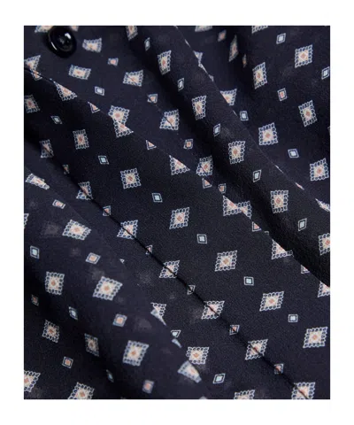 Frame Patterned Shirt In Black