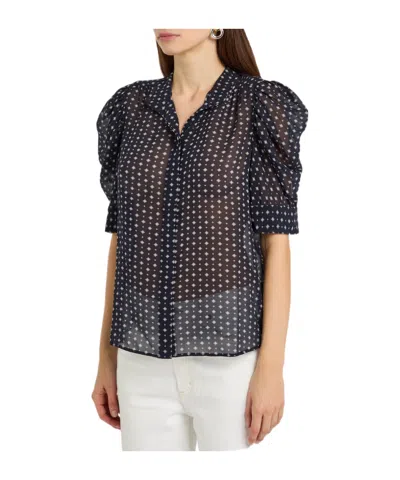 Frame Patterned Shirt In Black
