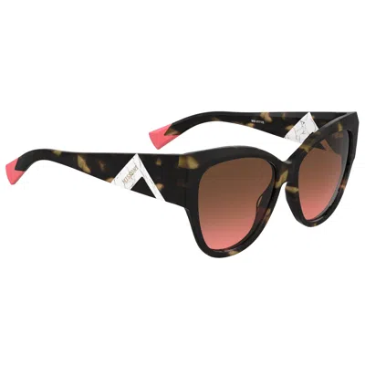 Missoni Cat-eye Sunglasses In Multi