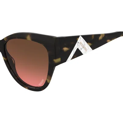 Missoni Cat-eye Sunglasses In Multi