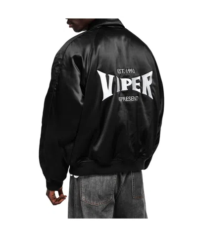 Represent Varsity Jacket In Black