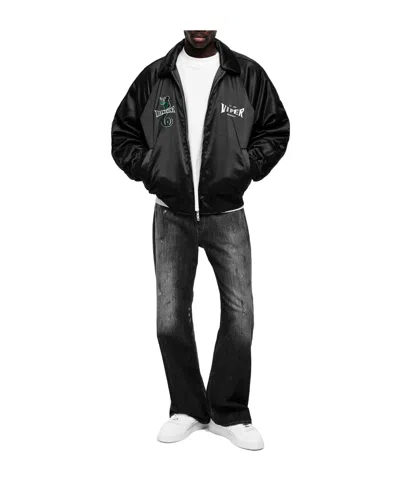 Represent Varsity Jacket In Black