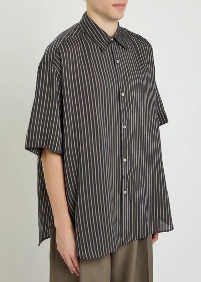 Studio Nicholson Striped Shirt In Multi