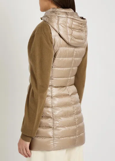 Herno Shell Vest In Nude
