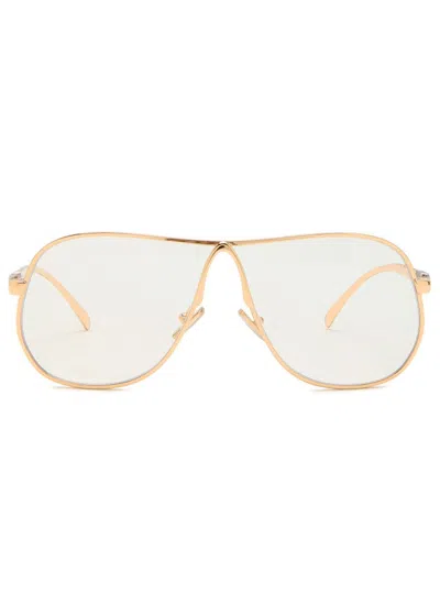 Miu Miu Aviator-style Optical Glasses In Pattern