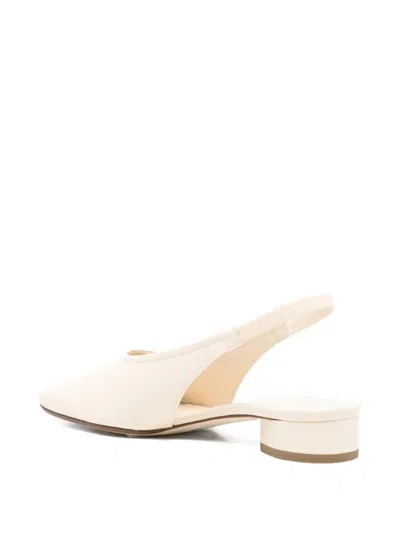 Aeyde Dua Backstrap Leather Pumps In Neutral