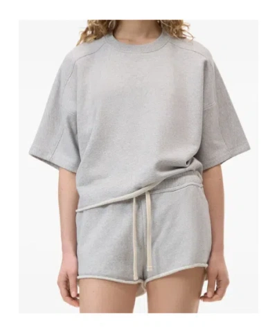 Closed Deep Yoke T-shirt In Silver