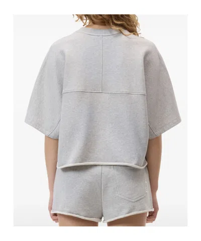 Closed Deep Yoke T-shirt In Silver
