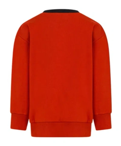 Etro Pegasus Pattern Sweater In Red