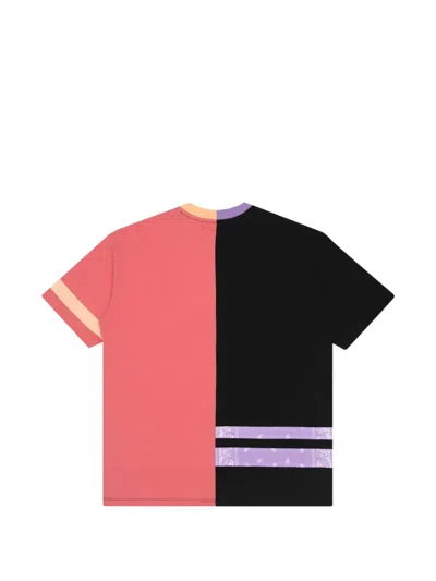 Aape By A Bathing Ape Panelled Logo-print T-shirt In Multi