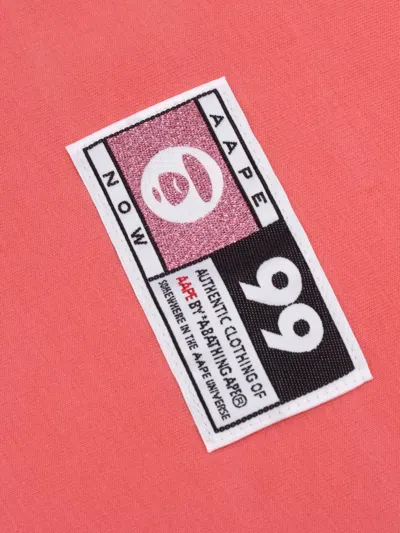 Aape By A Bathing Ape Panelled Logo-print T-shirt In Multi