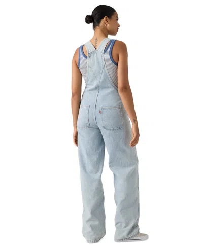 Levi's Utility Overalls In Abraided Art Stone