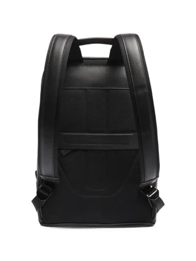Lancel 15'6 Edgard Leather Backpack In Black