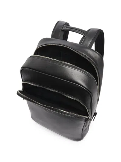 Lancel 15'6 Edgard Leather Backpack In Black