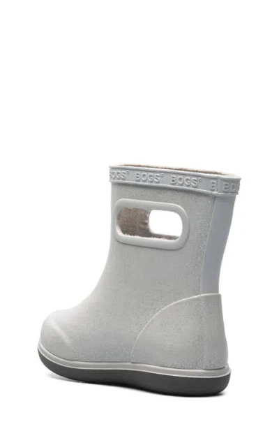 Bogs Skipper Ii Waterproof Rain Boot In Silver