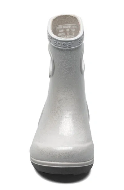 Bogs Skipper Ii Waterproof Rain Boot In Silver