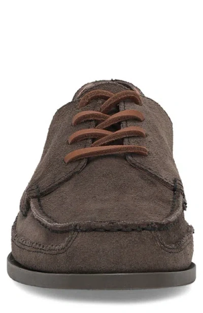 Frye Mason Moc Toe Derby In Animal Print