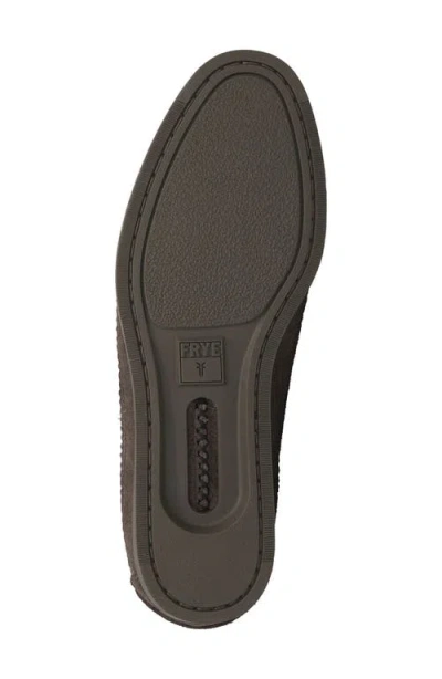 Frye Mason Moc Toe Derby In Animal Print