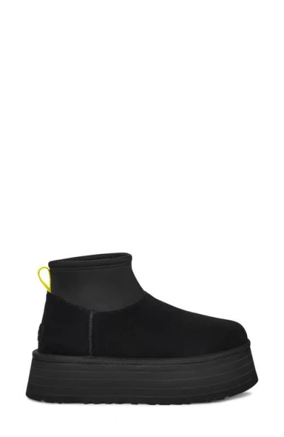 Ugg ® Classic Mini Dipper Platform Boot In Blk