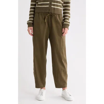 Splendid Pull-on Barrel Leg Woven Pants In Multi