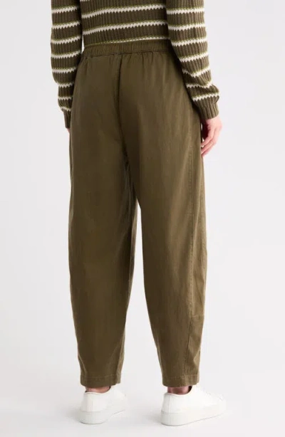 Splendid Pull-on Barrel Leg Woven Pants In Multi
