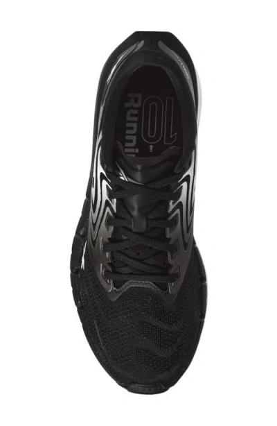 Reebok Floatzig Tread Running Sneaker In Black