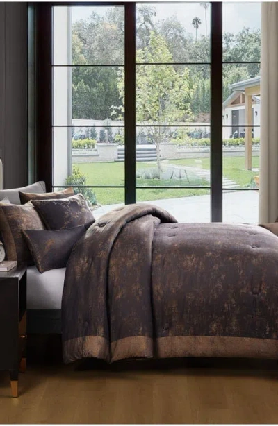 Bebejan Texture Jacquard Comforter Set In Black