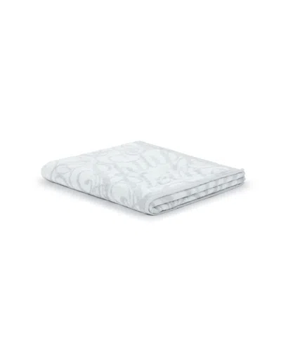 Philipp Plein Bath And Beach Towels Lifestyle In White