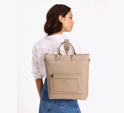 Kate Spade Walker Convertible Backpack In Brown