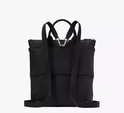 Kate Spade Sam Ksnyl Convertible Backpack In Black