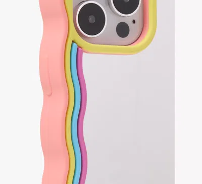Kate Spade Rainbow Mirrored Iphone 15 Case In Multi