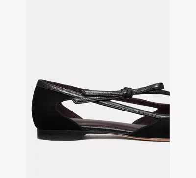 Kate Spade Loop Flat In Black