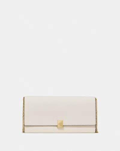 Kate Spade Deco Wallet On Chain In Beige