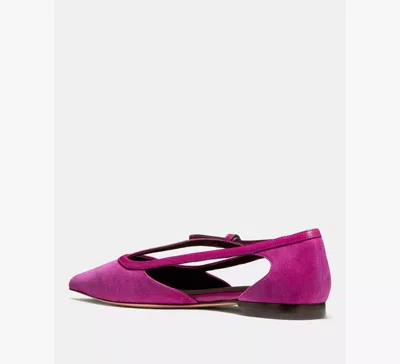 Kate Spade New York Loop Pointed Toe Flat In Red
