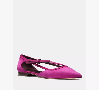 Kate Spade New York Loop Pointed Toe Flat In Red