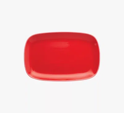Kate Spade Make It Pop Serving Platter In Red