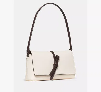 Kate Spade Loop Small Flap Shoulder Bag In Beige