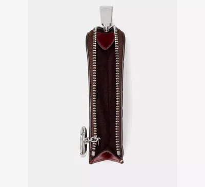 Kate Spade Giraffe Mini Zip Card Case In Multi