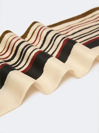 Max Mara Tassel Scarf In Multi