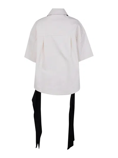 Entire Studios Polo Top In White